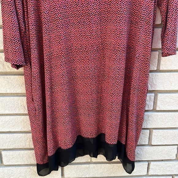 DKNY Button Front V-Neck Sleepshirt Sz M - Picture 9 of 9